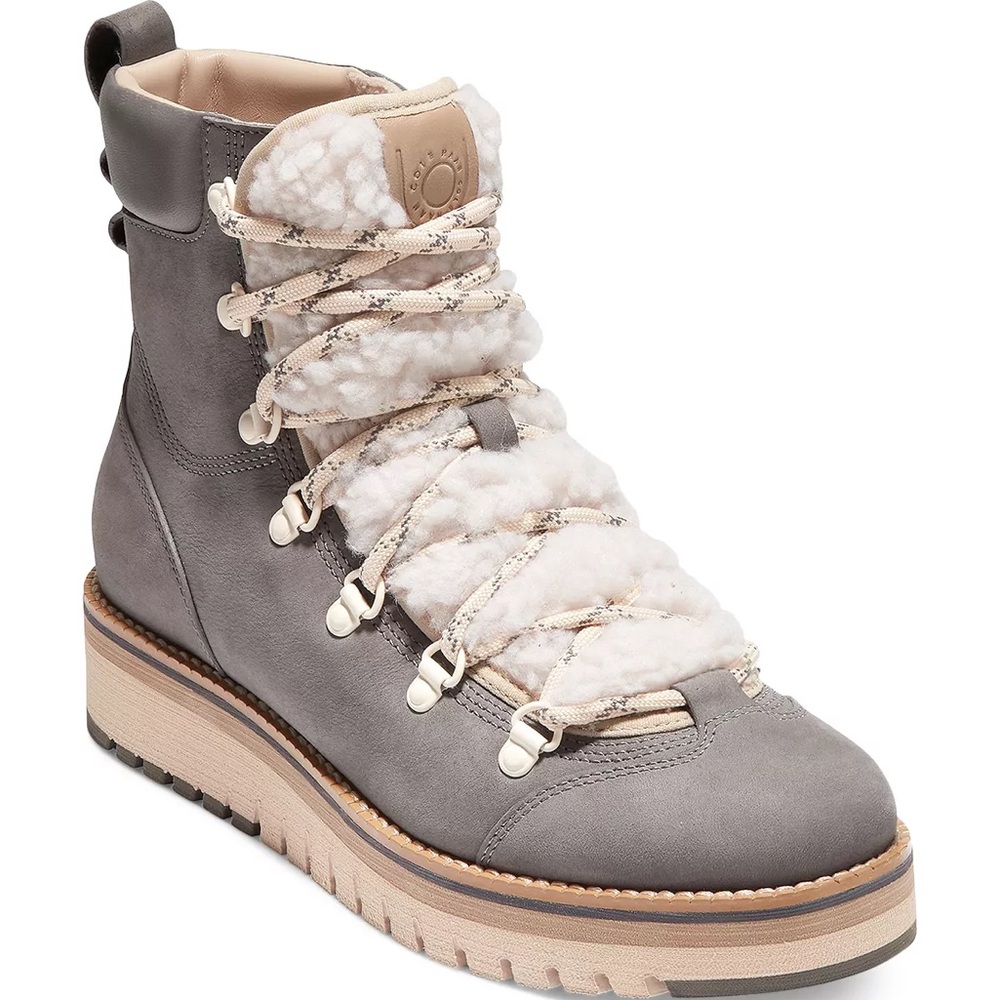 SOLD! Cole Haan - NWOT Women’s Zerogrand Lodge Waterproof Booties - 7B  Charcoal